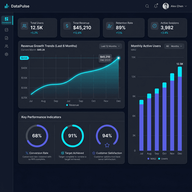DataViz Pro — built with Flexity.AI